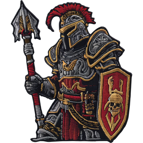 Vikings soldiers cartoon fabric DTF transfers for custom apparel DIY projects