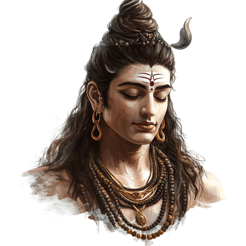 Lord Shiva DTF Transfers for Religious Fabric Printing