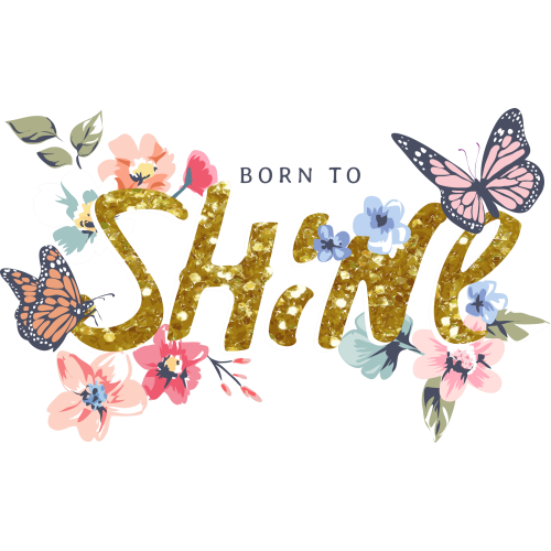 Custom UVDTF Ink Transfer Sticker Printing Service for Girls - SHINE