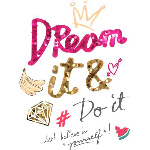 Custom UVDTF Ink Transfer Sticker Printing Service for Girls - DTF Printing
