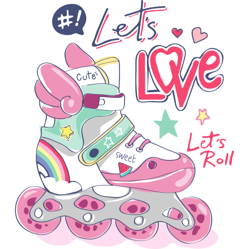 Custom DTF Ink Transfer Sticker Print Service for Girls
