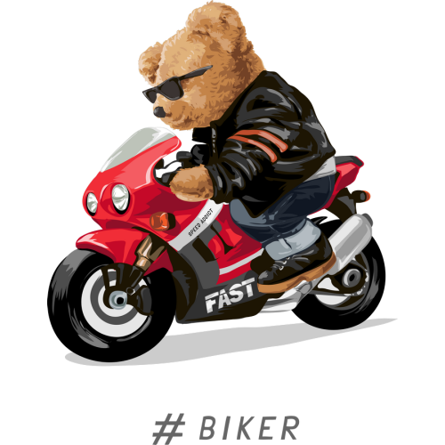 Custom DTF Teddy Bear Stickers for Mugs and Tumblers - Personalized Gifts and Decorations