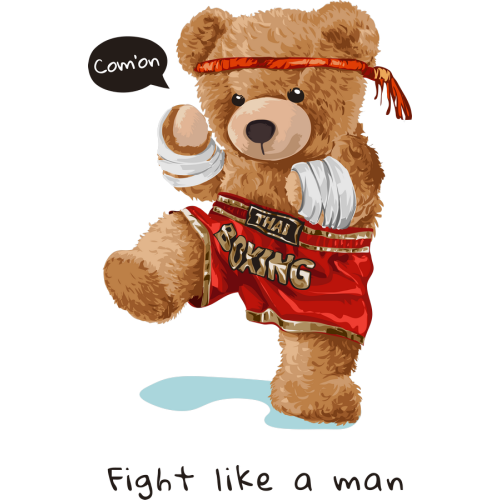 Custom DTF Teddy Bear Stickers for Mugs & Tumblers - Ideal for Personalized Gifts and Decorations