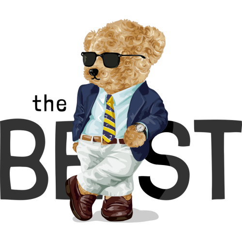Custom UV Ink Transfer Stickers for Books - THE BEST Teddy Bear
