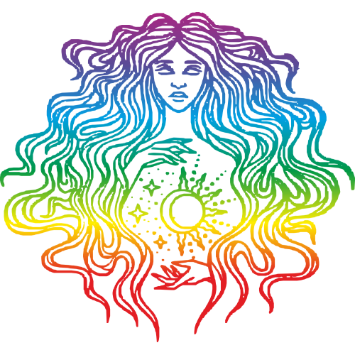 Spiritual Living UV DTF Transfer Stickers Custom Printing