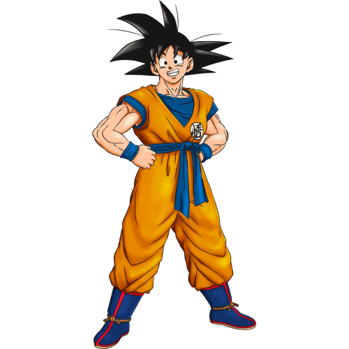CHIBI GOKU DTF Stickrs for Movies - Custom Hollywood Bollywood Style