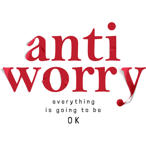 ANTI WORRY Quote Stickers in UVDTF Technology - Custom Printing Available