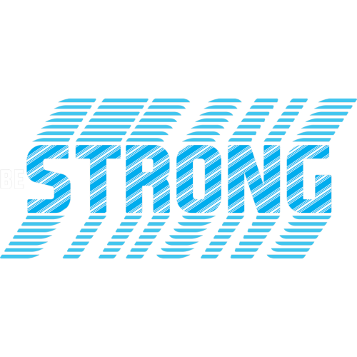 BE STRONG Quote Stickers in UVDTF Technology - Custom Inspirational Printing