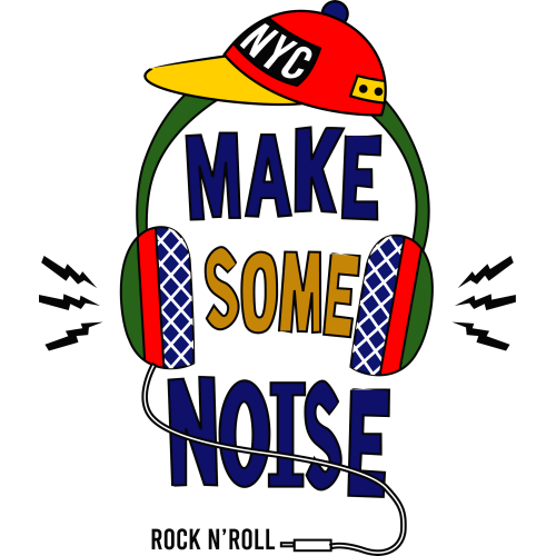 MAKE SOME NOICE Quote Stickers in UVDTF Technology - Custom Printing