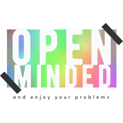 OPEN MINDED Quote Stickers in UVDTF Technology - Custom Printing Available
